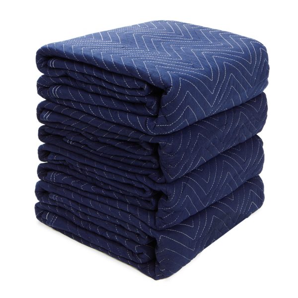 Buy 4 x Heavy Duty Furniture Protection Moving Blanket Quilted