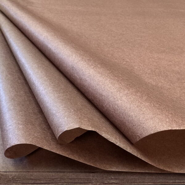 480 Sheets Acid Free Tissue Paper 500x750mm 17gsm Chocolate Brown