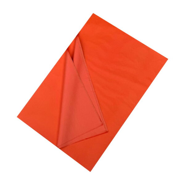 480 Sheets Acid Free Tissue Paper 500x750mm 17gsm Burnt Orange