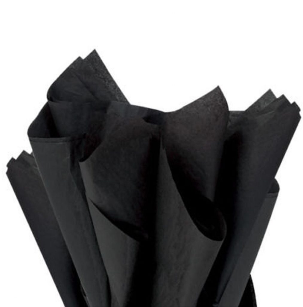 Black Tissue Paper - 500 Sheets - New Directions Australia