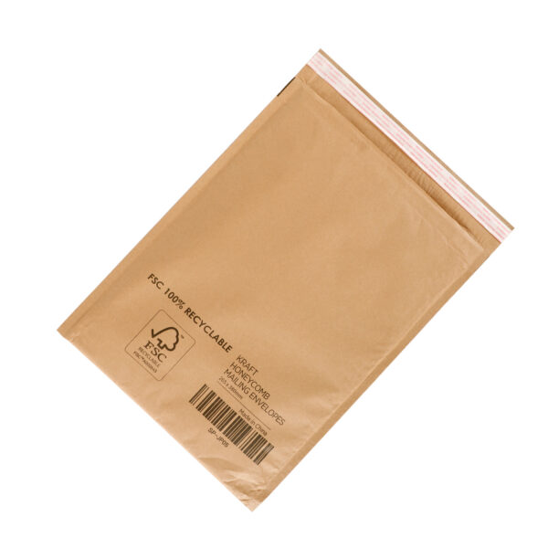100pcs 265x380mm Honeycomb Padded Recycled Paper Mailer
