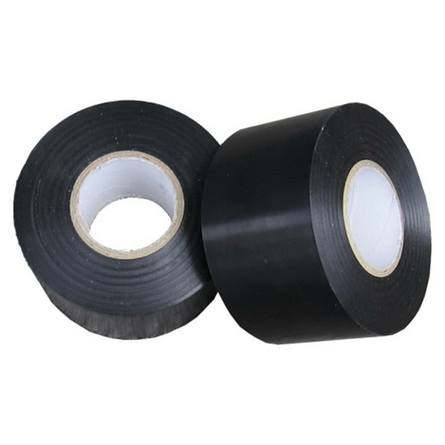 6 rolls PVC Duct Joining Tape 48mm x 30m x 0.15mm Black - Stanley Packaging