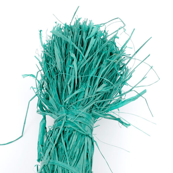 Raffia Hank Dark Green 250G