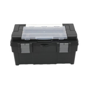 Plastic Black Tool Box 445x255x225mm - Stanley Packaging