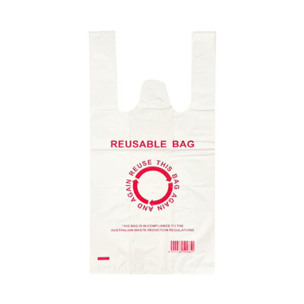 Small Reusable Plastic Carry Bag 40um 900/Ctn