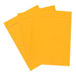 250pcs B4 Gold Pocket Plainface Envelopes 353x250mm 90GSM
