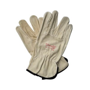 Beige Riggers Leather Work Gloves Size XXLarge