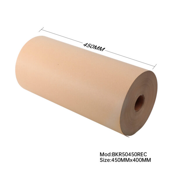 Post-consumer Recycled Brown Kraft Paper Roll 50GSM 450mm x 400m