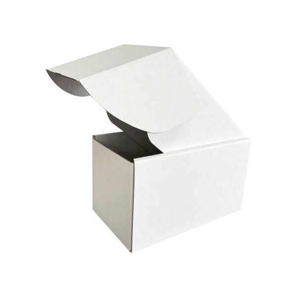 100pcs Full White 170 x 100 x 90mm Diecut Flat Mailing Box