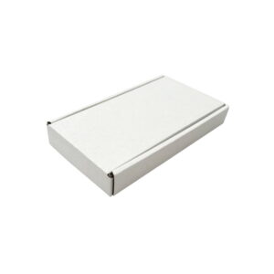 100pcs Full White 170 x 90 x 25mm Diecut Flat Mailing Box