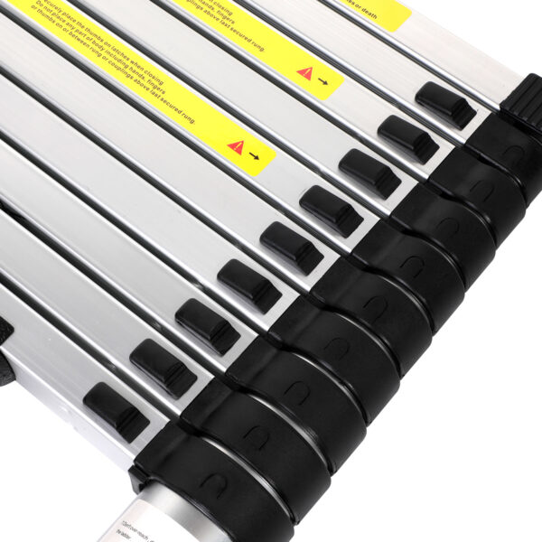 3.2m Telescopic ALUMINIUM Extension Ladder Capacity 150KG