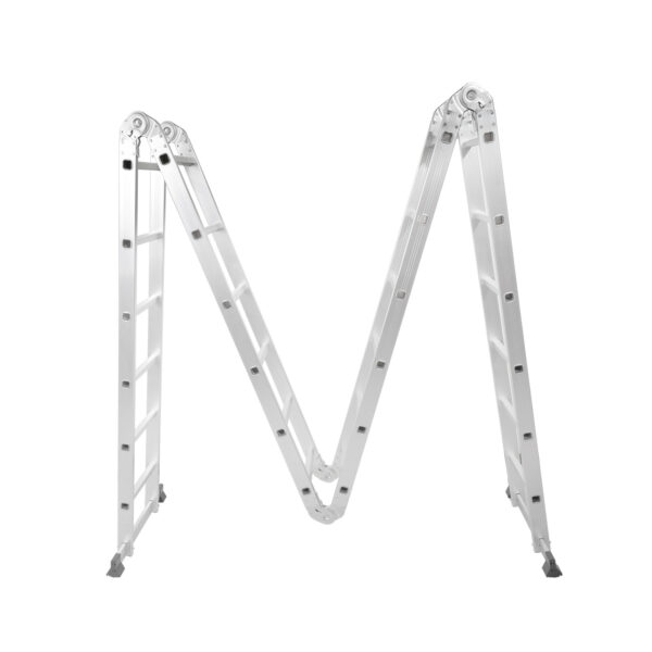 7.02M Aluminium Multipurpose Folding ladder Capacity 150KG