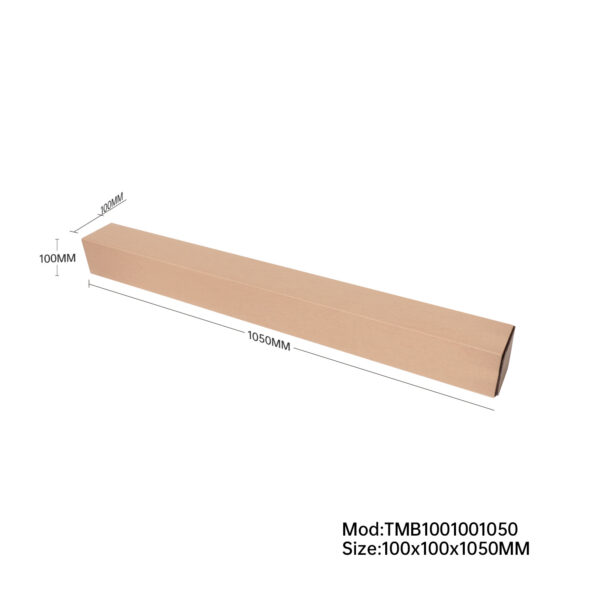 Long Tube Mailing Box 100x100x1050mm Tall Carton-50pack