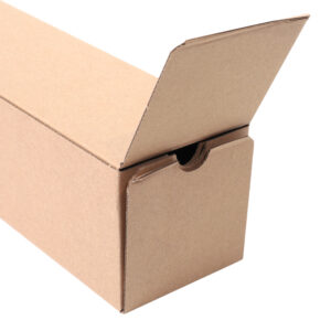 Long Tube Mailing Box 100x100x610mm Tall Carton-100pack