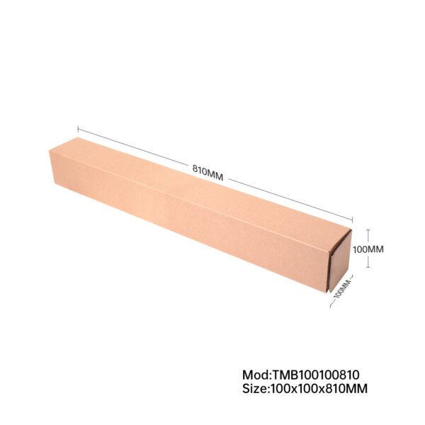 Long Tube Mailing Box 100x100x810mm Tall Carton-50pack