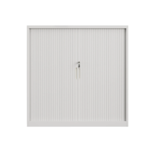 Steel Tambour Storage Box White Cupboard 1200x1200x473mm