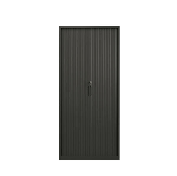 Steel Tambour Storage Box Black Cupboard 2000x900x473mm