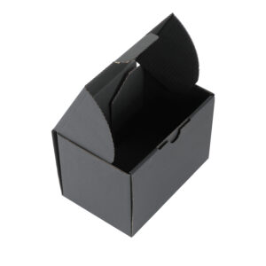 100pcs Full Black 150 x 100 x 100mm Diecut Mailing Box