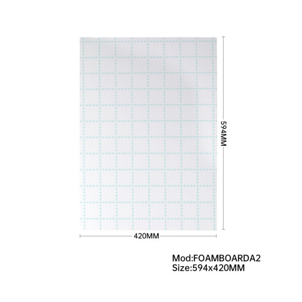 Self-adhesive Foam Board Cut-to Size 594 x 420mm White 5mm 25sheets