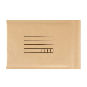 200pcs 160x230mm Bubble Padded Mailer 75% Post-consumer recycled kraft envelope