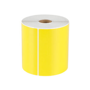 12Rolls Yellow Direct Thermal Address Label 100mm x 150mm 4200Labels