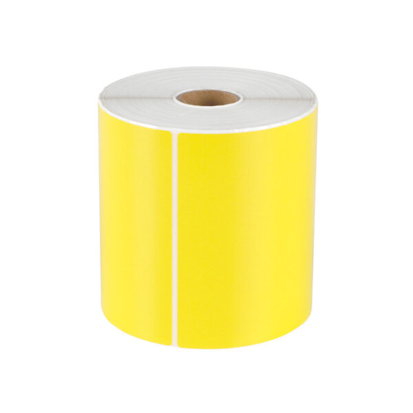 12Rolls Yellow Direct Thermal Address Label 100mm x 150mm 4200Labels